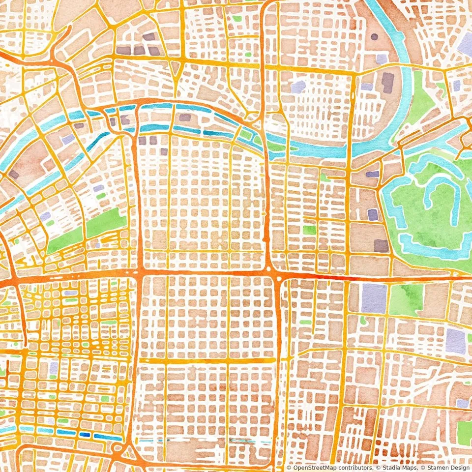 Venue location map